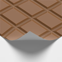 Chokladpub som slår in papper