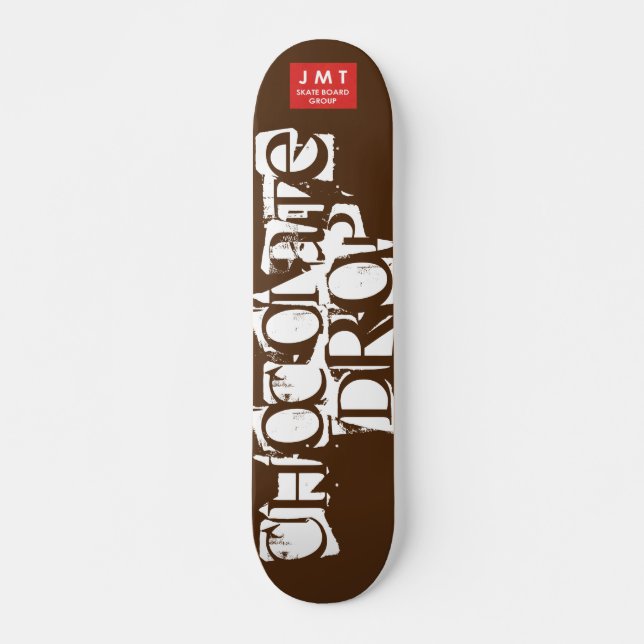 CHOKLADSDROP Skateboard, 7¾" däck Mini Skateboard Bräda 18,5 Cm (Framsida)