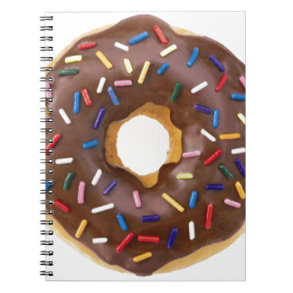 Chokladstänkmunk Anteckningsbok Med Spiral