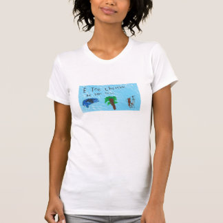 CHOKLADT-TRÖJA FÖR É TÃO T-SHIRT
