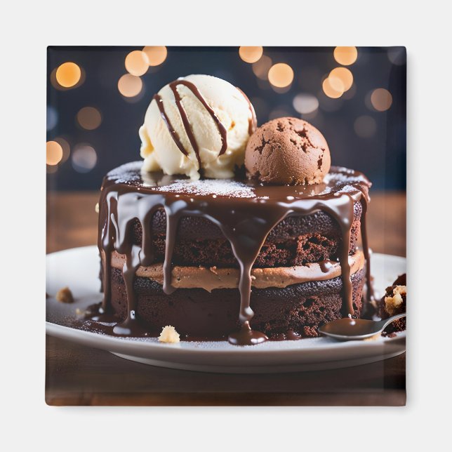 Chokladtårta Magnet (Framsidan)