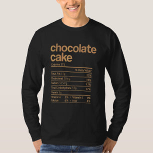 Chokladtårta Näringsfakta  Thanksgiving Chris T Shirt