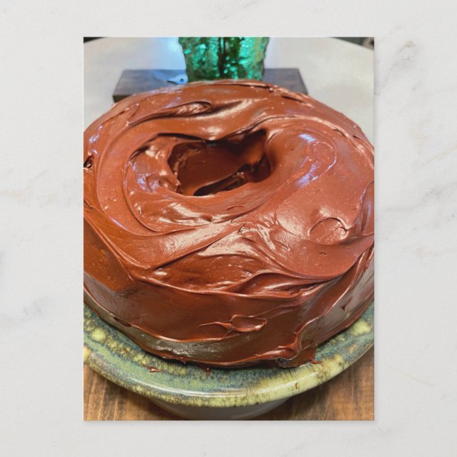 Chokladtårta! Vykort (Framsida)