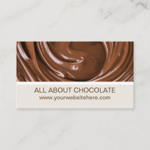 Chokladtema Visitkort