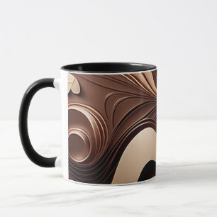 Chokladtemat mugg - Kreativ kakaokonst