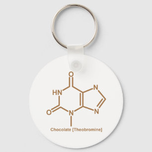 Chokladtheobromine Nyckelring