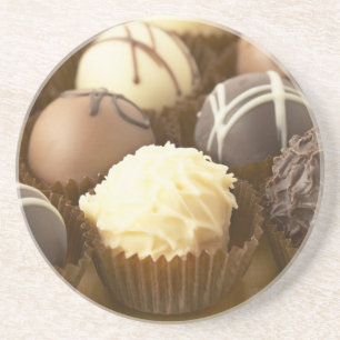 Chokladtruffel sandstensundersatser underlägg sandsten