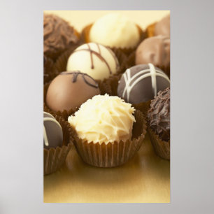 Chokladtrufflar Affisch Print