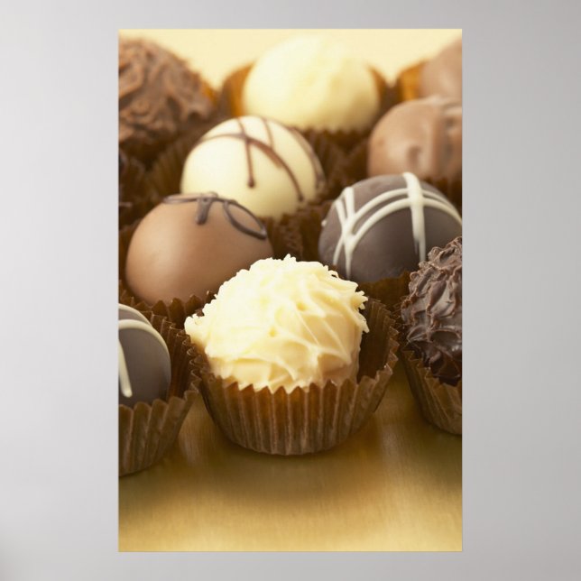 Chokladtrufflar Affisch Print (Framsidan)