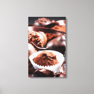 Chokladtryffel Canvastryck