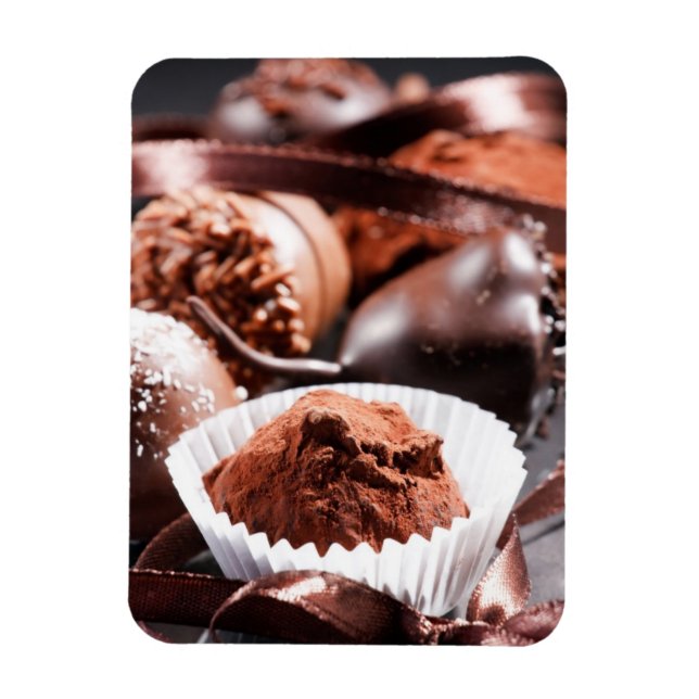 Chokladtryffel Magnet (Vertikal)