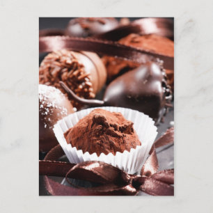 Chokladtryffel Vykort