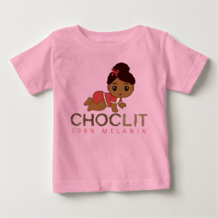 Choklit: 100 % Melanin Flicka T Shirt