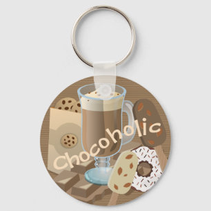 Chokoholchokladkollage Nyckelring