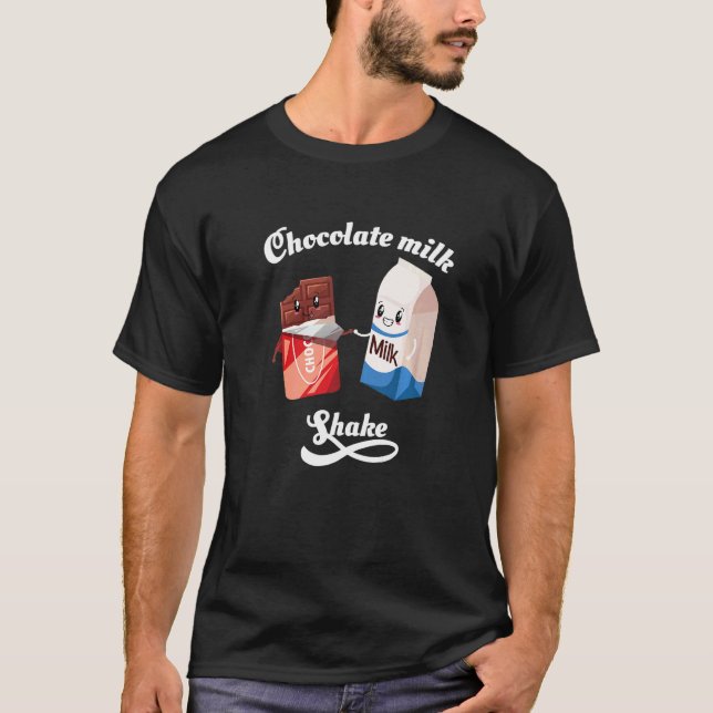 Chokolate Milkshake I Milkshake Milkshaker Sweet S T Shirt (Framsida)