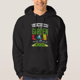 Chokos Garden Gardener Plant Vegetables Hoodie