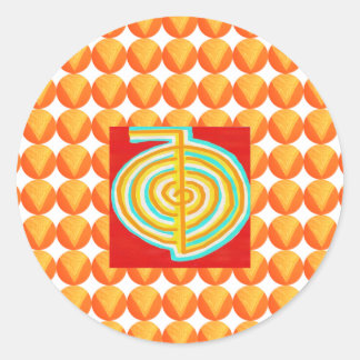 CHOKURAY : CHO KU RAY Reiki Healing Symbol Runt Klistermärke
