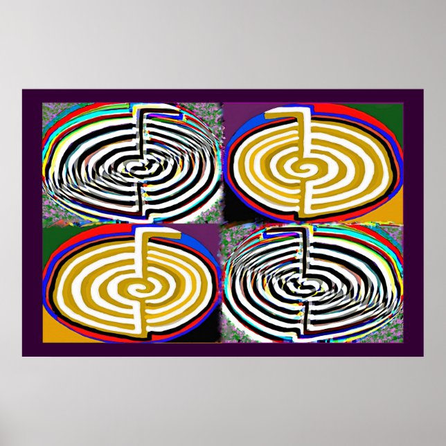 Chokuray Chokuray - Reiki Healing Symbol Poster (Framsidan)