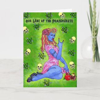 "Chola Alert"-hälsningskort Kort