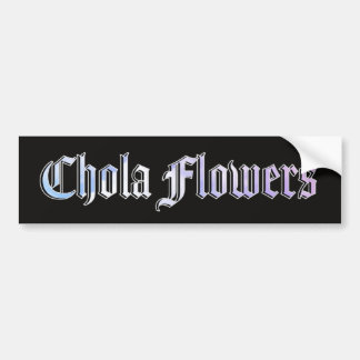 Chola Flowers | Bumper Sticker Bildekal