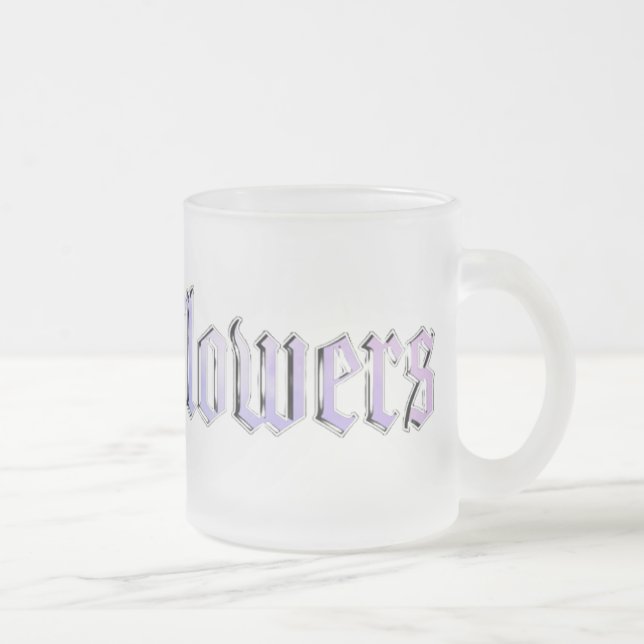 Chola Flowers | Frostat glas Mugg (Höger)