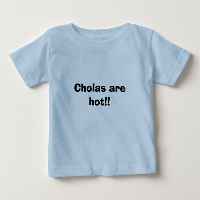 Cholas hoas!! t-shirt (Framsida)