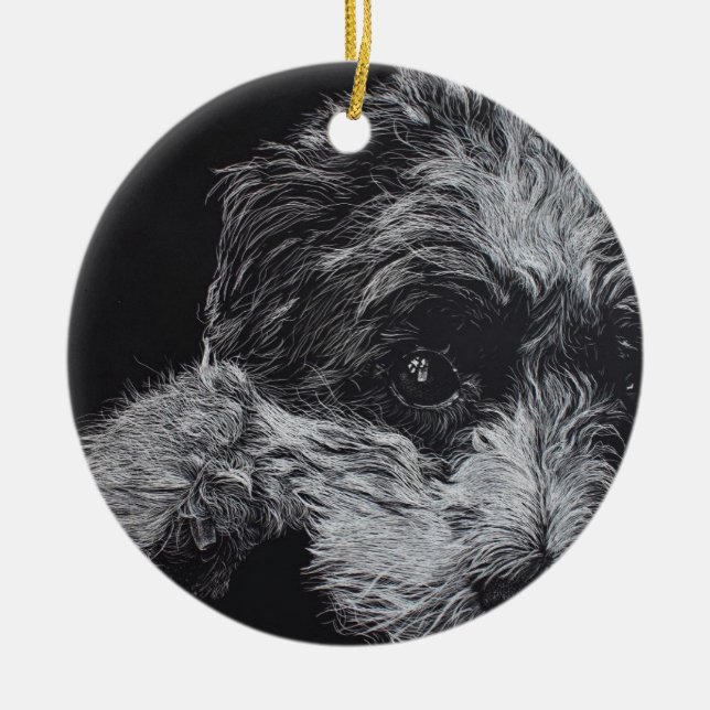 Cholly Julgransprydnad Keramik (Framsidan)