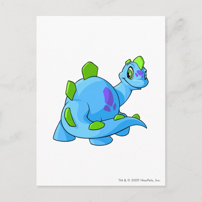 Chomby Blue Vykort (Framsida)