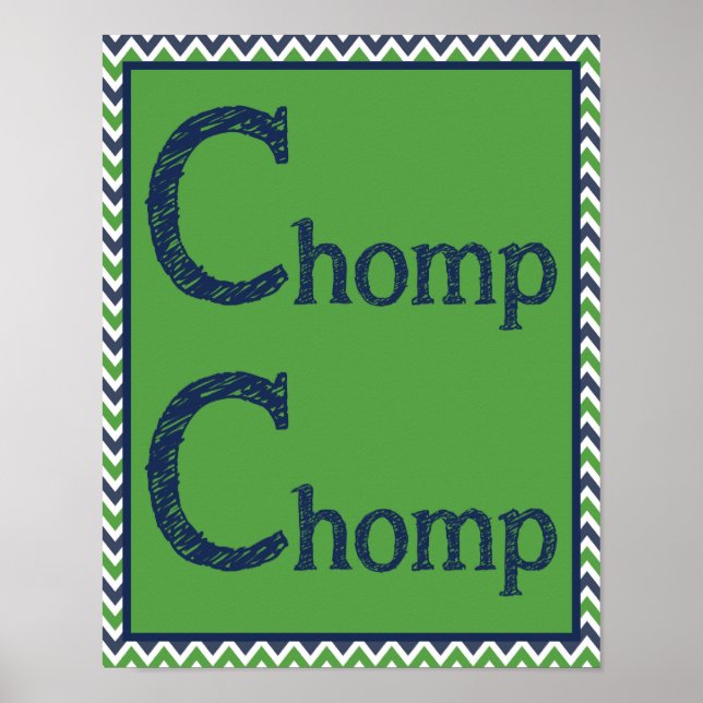 Chomp Chomp Poster (Framsidan)