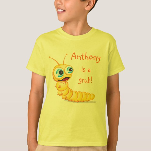 Chomp the Grub: T Shirt (Framsida)