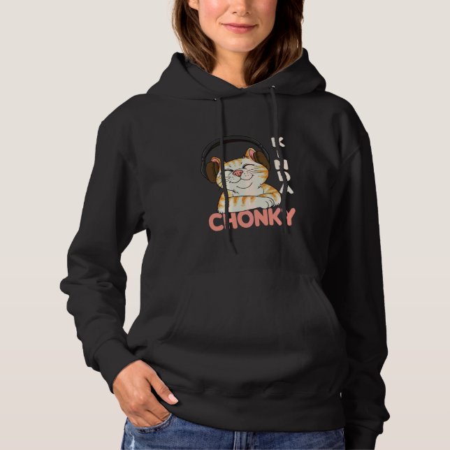 Chonk Cat Cat Mamma Cat Pappa Funny övervikt Ch T Shirt (Framsida)