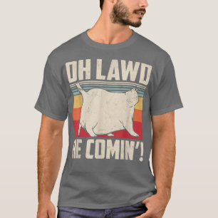 Chonk Cat Meme Funny Retro Stil Vintage Cat T Shirt