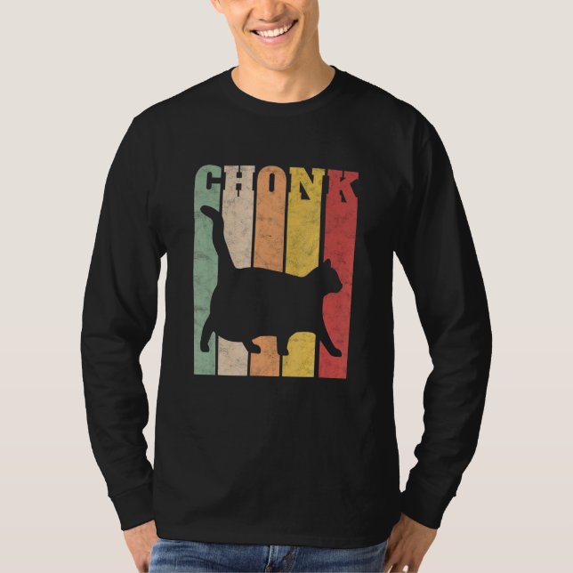 Chonk- kassemonte Chonky Chonk-notor T Shirt (Framsida)