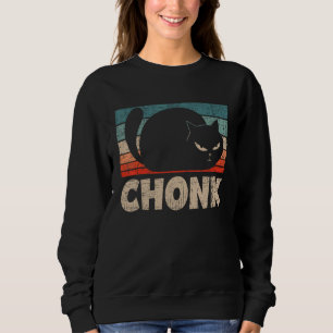 Chonk Kat Memid Tjock Kattunge Kitten Älskare över T Shirt