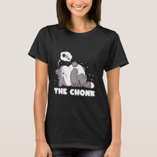 Chonk Lazy Cat Funny Meme T Shirt