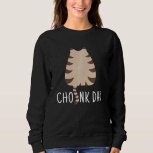 Chonk Pappa Roligt Kattvåg Meme T Shirt