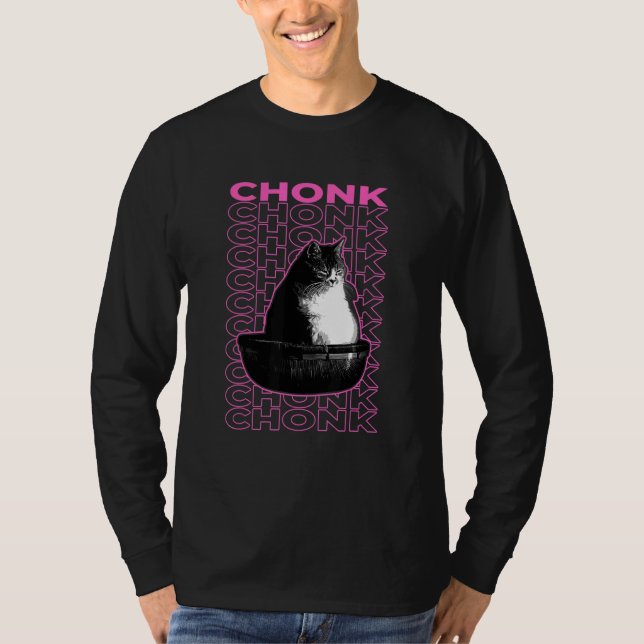 Chonk Pastel Aesthetic T Shirt (Framsida)
