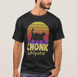 Chonk Viskaare T-Shirt Roliga Feta Katt Tröjor Kat