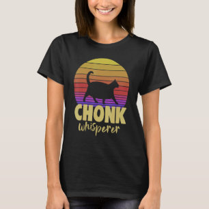 Chonk Viskaare T-Shirt Roliga Feta Katt Tröjor Kat