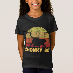 Chonky Boi Tjock Cat Lover Boy Tjock Cat Meme T Shirt