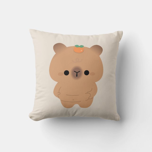 Chonky Capybara Kudde (Framsida)