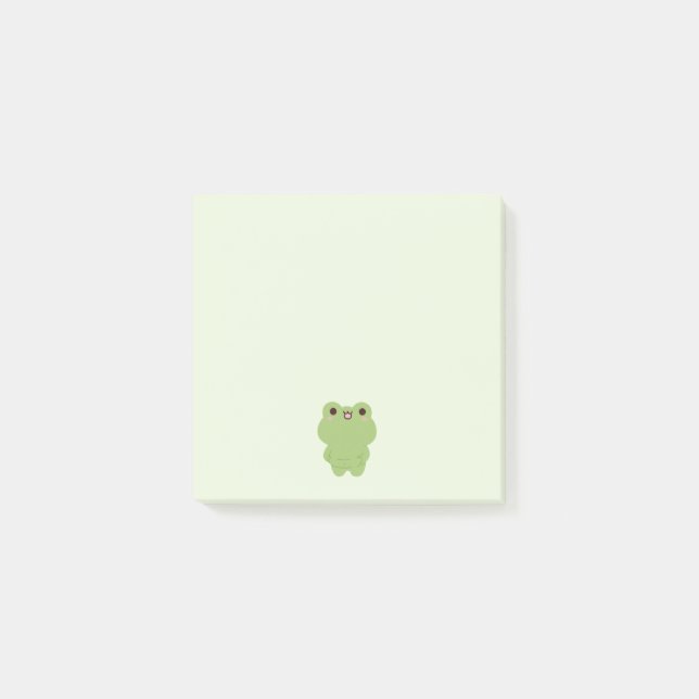 Chonky Frog Post-it Block (Framsida)
