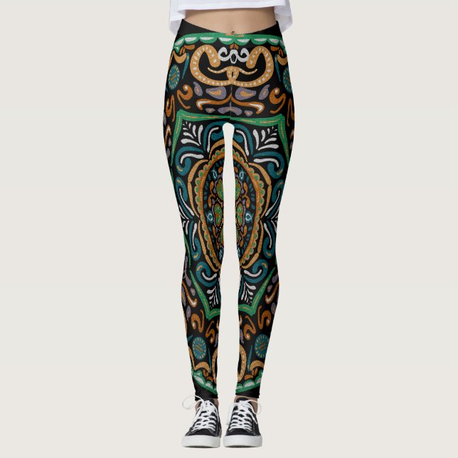 Chons Da Mandala Leggings (Framsida)