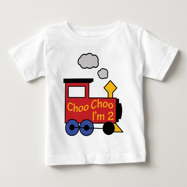 Choo Choo, jag är två T Shirt (Framsida)