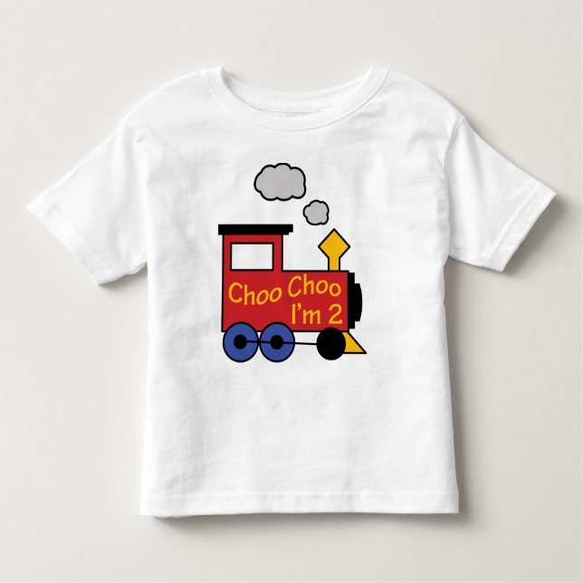 Choo Choo, jag är två T Shirt (Framsida)