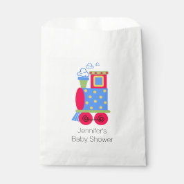 Choo Choo Tåg Baby Shower Favor Bag
