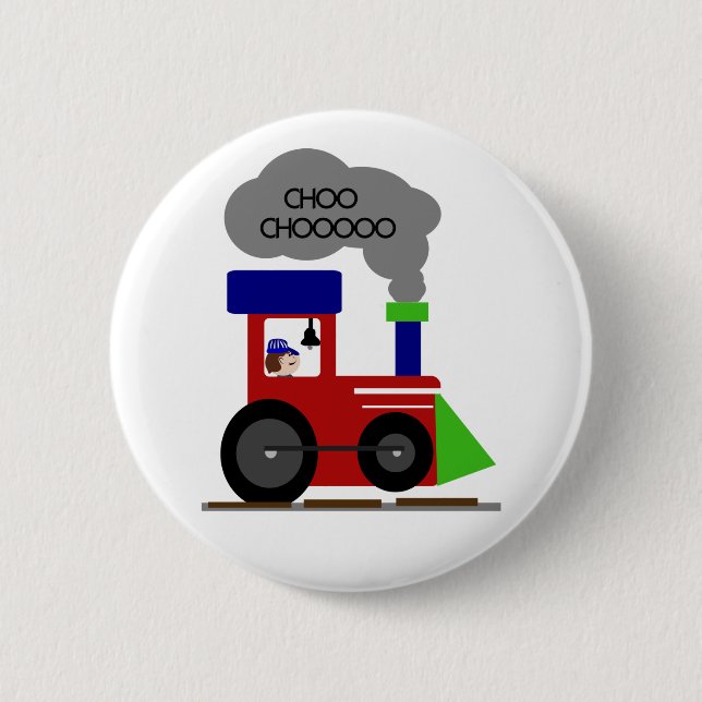 Choo Choo tåg Knapp (Framsida)