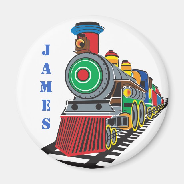 Choo Choo Tåg Magnet (Framsidan)