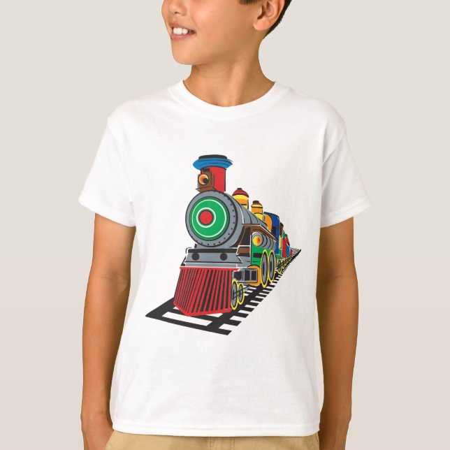 Choo Choo Tåg T-shirt (Framsida)