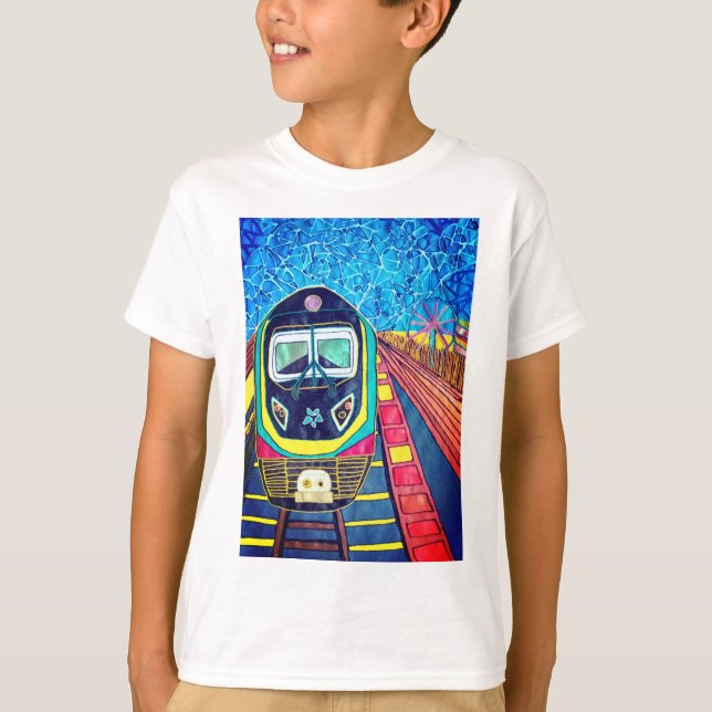 Choo choo Tåg T Shirt (Framsida)